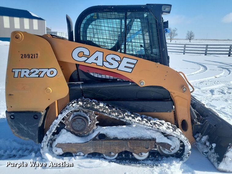 image for item DP3487 2018 Case  TR270 tracked skid steer loader