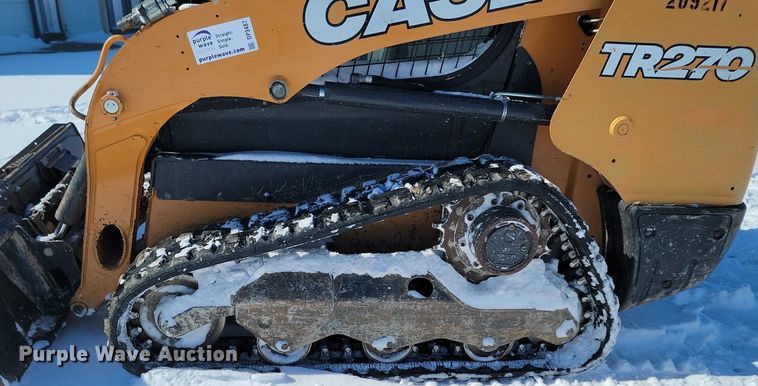 image for item DP3487 2018 Case  TR270 tracked skid steer loader