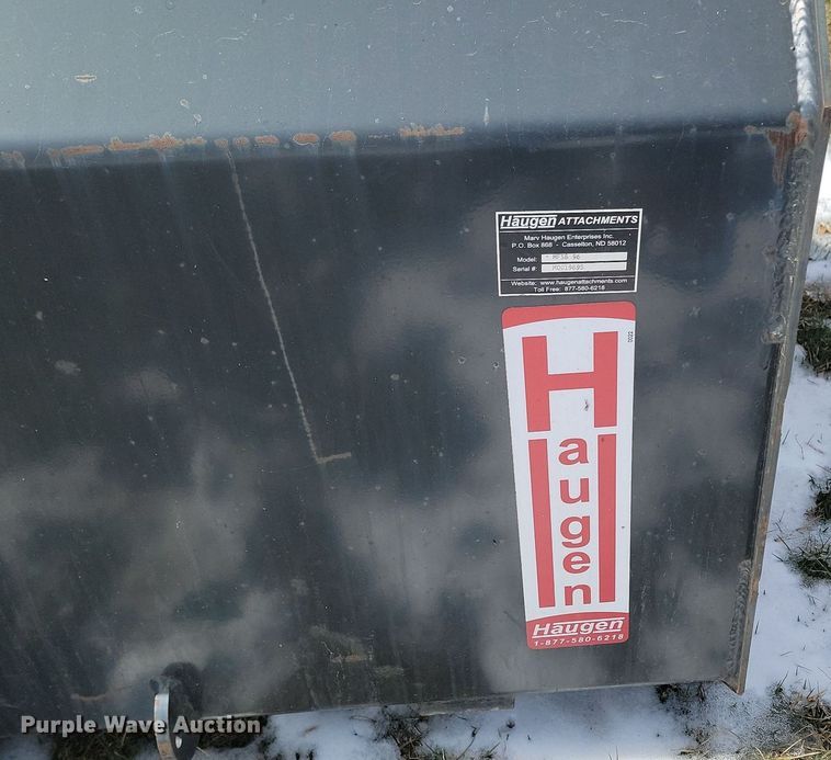 image for item DP3496 Haugen  MFSB-96 forklift bucket