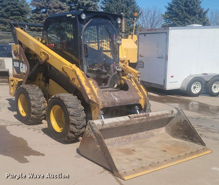 image for item DP3499 2014 Caterpillar 262D skid steer loader