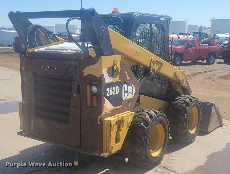 image for item DP3499 2014 Caterpillar 262D skid steer loader