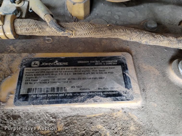 image for item DQ6007 2011 John Deere 772G motor grader
