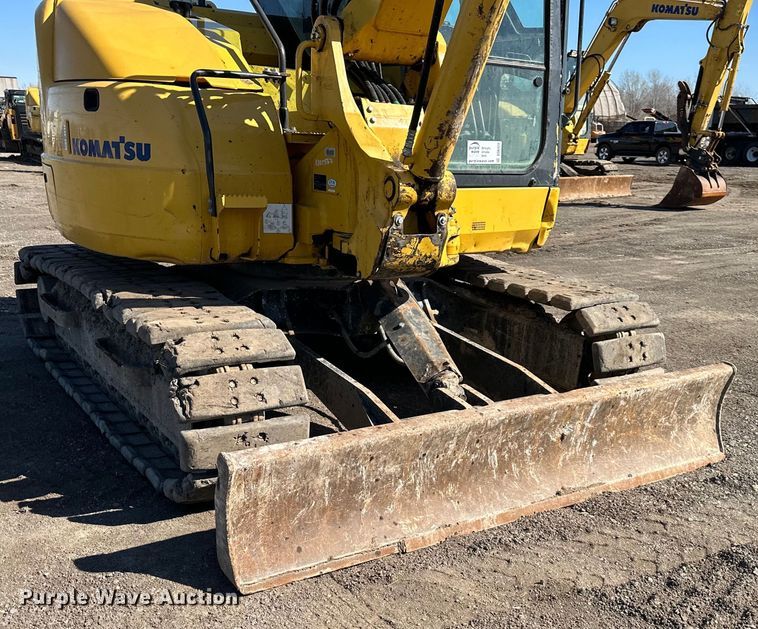 image for item DQ6422 2017 Komatsu PC88MR-10 mini excavator