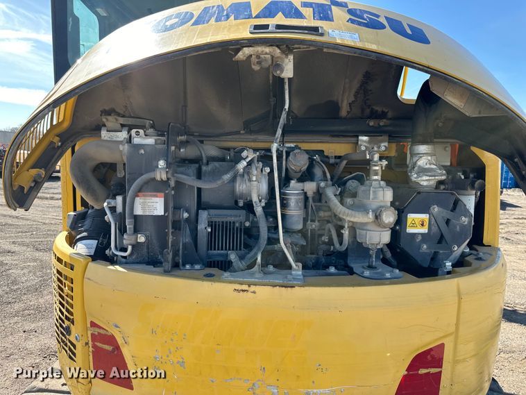 image for item DQ6422 2017 Komatsu PC88MR-10 mini excavator