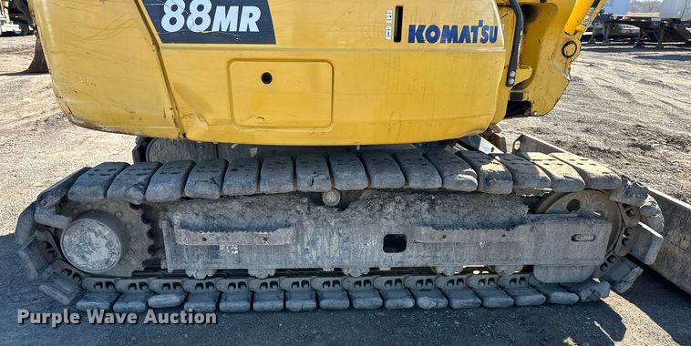 image for item DQ6422 2017 Komatsu PC88MR-10 mini excavator