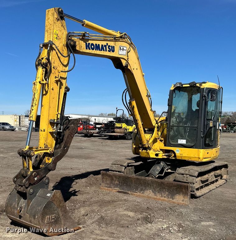 image for item DQ6423 2015 Komatsu PC88MR-10 mini excavator