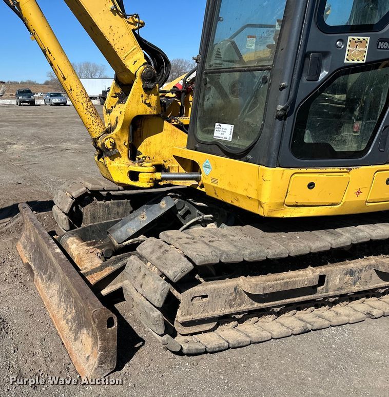 image for item DQ6423 2015 Komatsu PC88MR-10 mini excavator