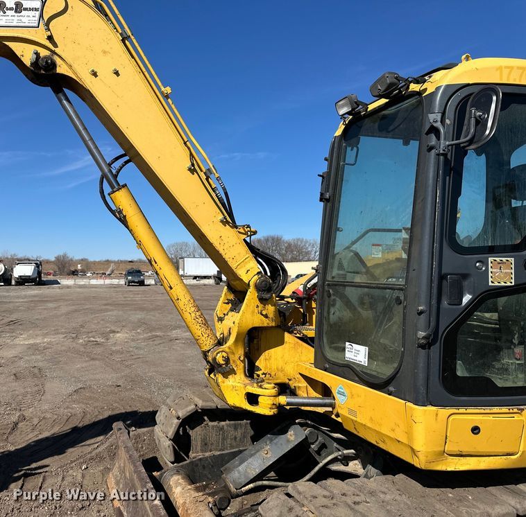 image for item DQ6423 2015 Komatsu PC88MR-10 mini excavator