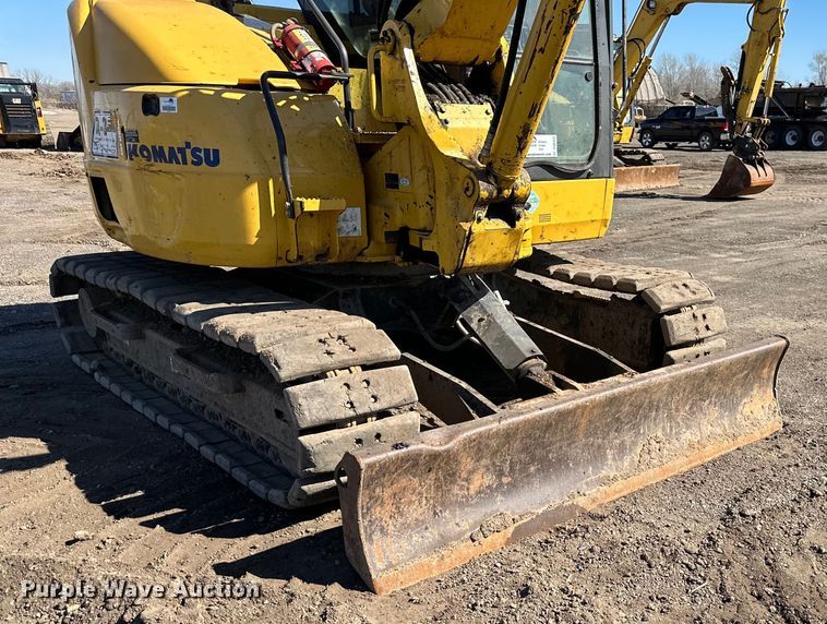 image for item DQ6423 2015 Komatsu PC88MR-10 mini excavator