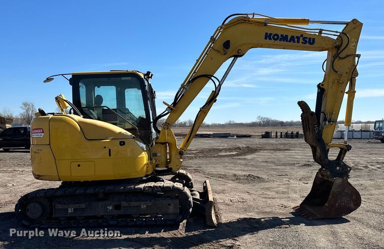 image for item DQ6424 2017 Komatsu  PC88MR-10 mini excavator