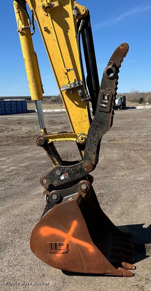 image for item DQ6424 2017 Komatsu  PC88MR-10 mini excavator