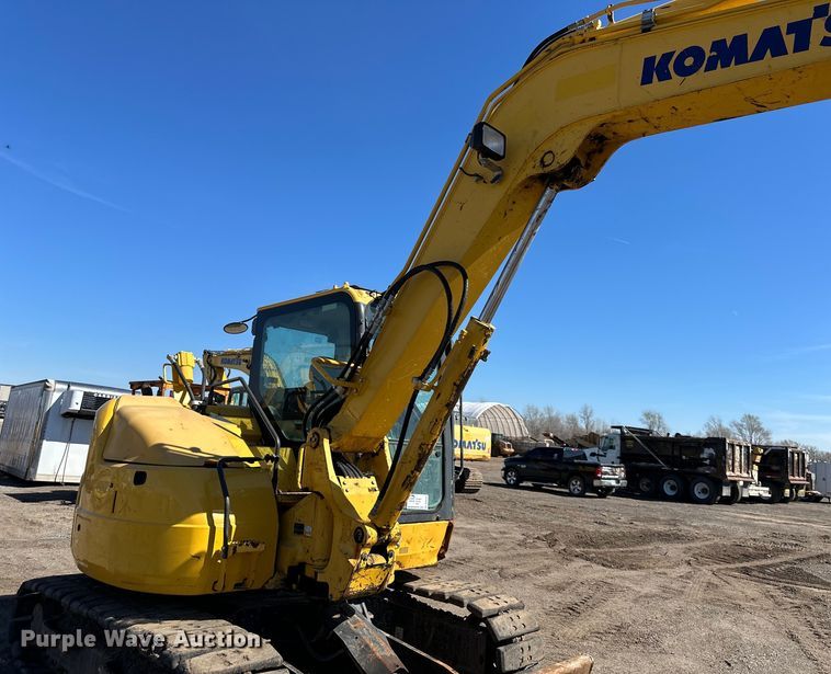 image for item DQ6424 2017 Komatsu  PC88MR-10 mini excavator