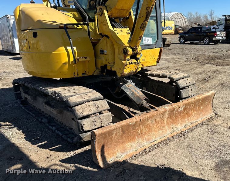 image for item DQ6424 2017 Komatsu  PC88MR-10 mini excavator