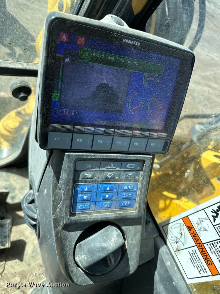 image for item DQ6424 2017 Komatsu  PC88MR-10 mini excavator