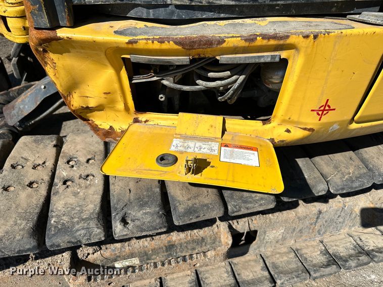 image for item DQ6424 2017 Komatsu  PC88MR-10 mini excavator