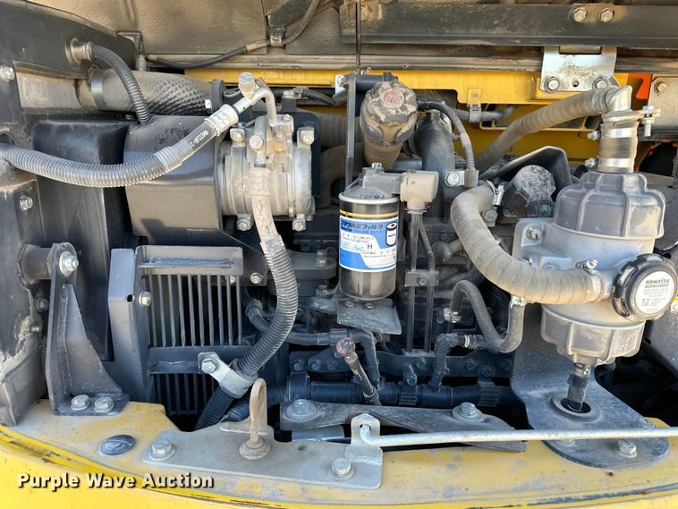 image for item DQ6424 2017 Komatsu  PC88MR-10 mini excavator