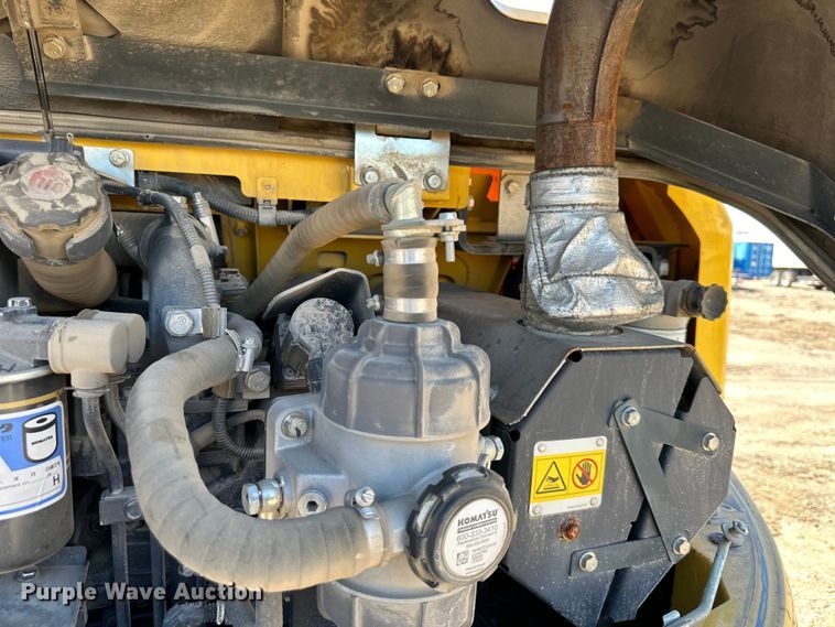 image for item DQ6424 2017 Komatsu  PC88MR-10 mini excavator