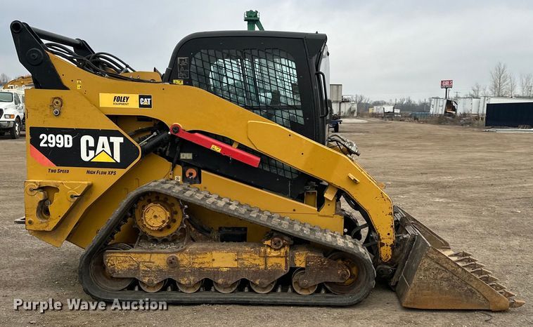 image for item DQ6425 2013 Caterpillar 299D tracked skid steer loader