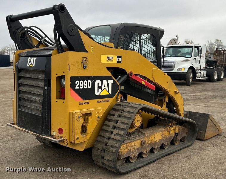 image for item DQ6425 2013 Caterpillar 299D tracked skid steer loader