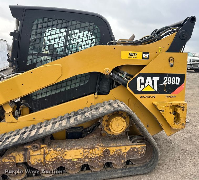 image for item DQ6425 2013 Caterpillar 299D tracked skid steer loader