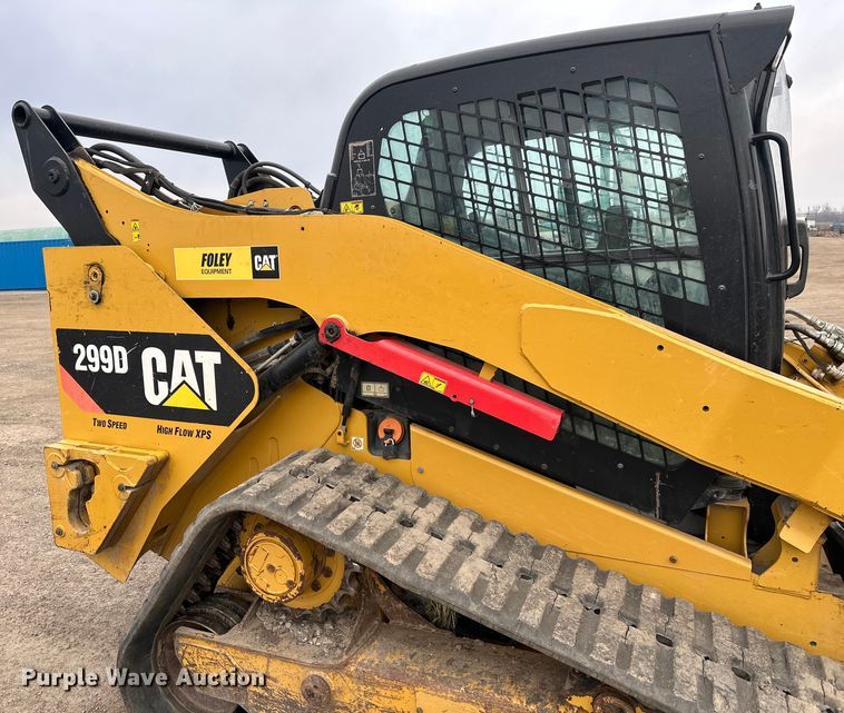 image for item DQ6425 2013 Caterpillar 299D tracked skid steer loader