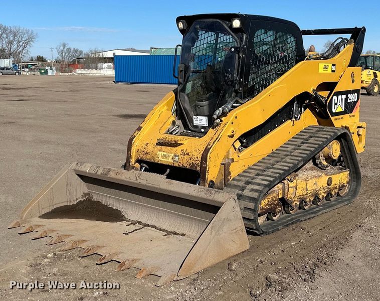 image for item DQ6426 2013 Caterpillar 299D tracked skid steer loader