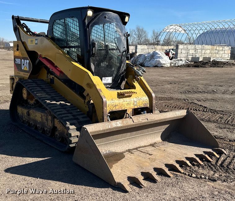 image for item DQ6426 2013 Caterpillar 299D tracked skid steer loader