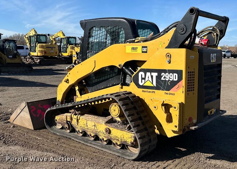 image for item DQ6426 2013 Caterpillar 299D tracked skid steer loader