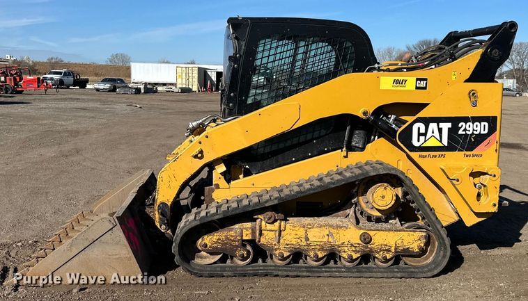 image for item DQ6426 2013 Caterpillar 299D tracked skid steer loader