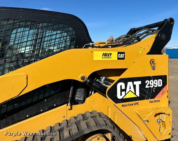 image for item DQ6426 2013 Caterpillar 299D tracked skid steer loader