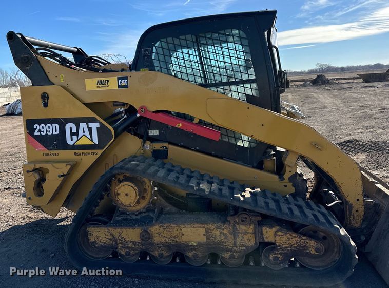 image for item DQ6426 2013 Caterpillar 299D tracked skid steer loader