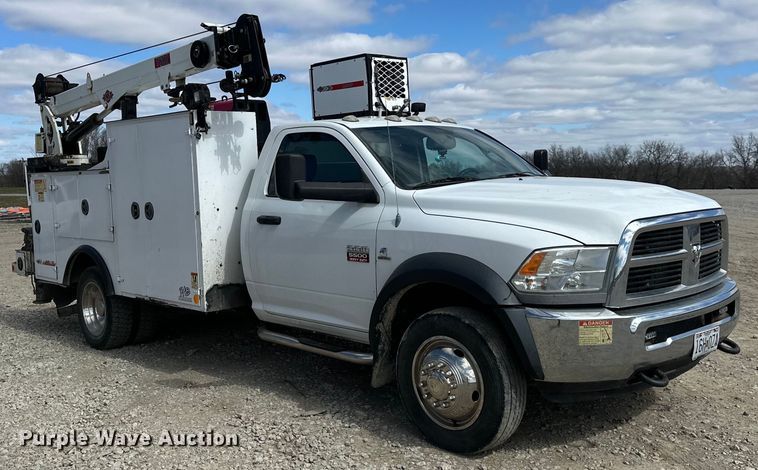 image for item DQ6433 2012 Dodge  Ram 5500 utility / service truck