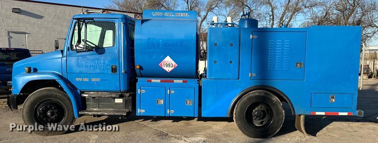 image for item DQ6445 1997 Freightliner FL80 fuel truck