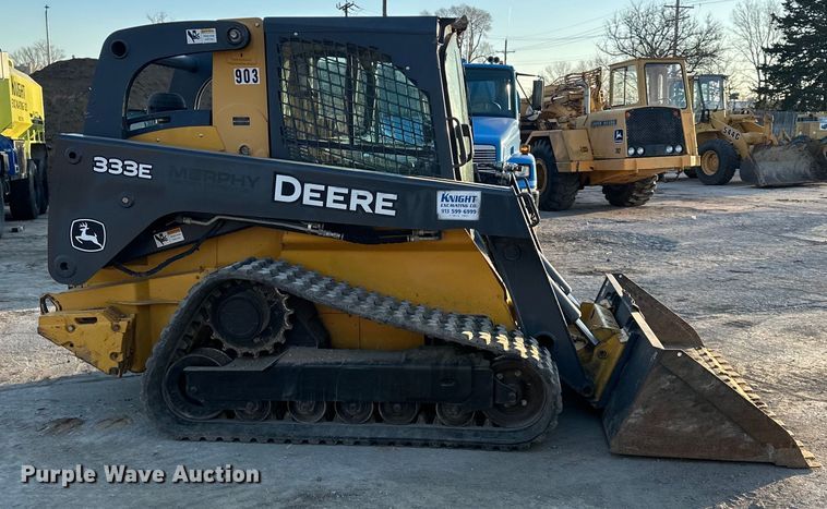 image for item DQ6447 2015 John Deere 333E tracked skid steer loader