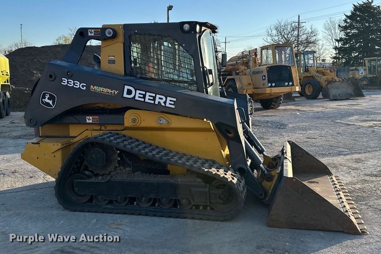 image for item DQ6448 2017 John Deere 333G tracked skid steer loader