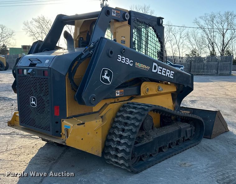 image for item DQ6448 2017 John Deere 333G tracked skid steer loader