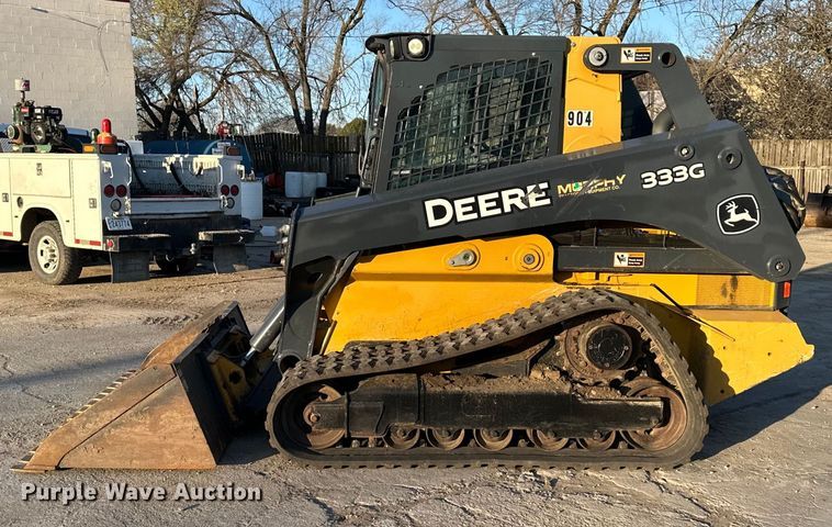 image for item DQ6448 2017 John Deere 333G tracked skid steer loader