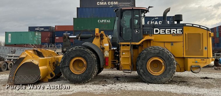 image for item DQ6457 2017 John Deere 824K II wheel loader