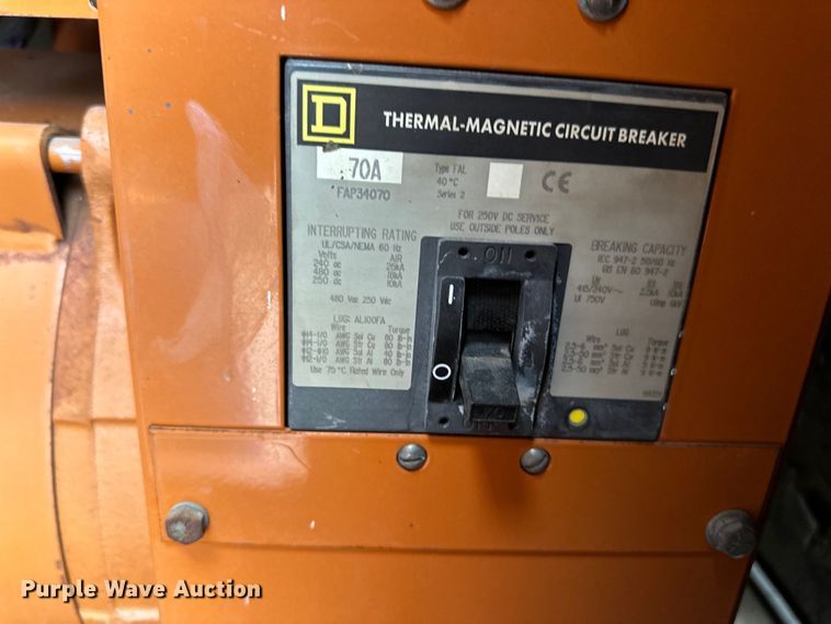 image for item DQ6458 1999 Generac 99A05090S generator