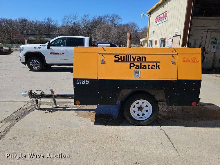 image for item DQ8587 Sullivan Palatek D185PJD air compressor