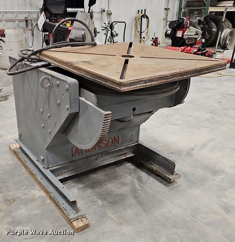 image for item DQ8594 1962 Aronson HD25 welding positioner