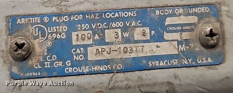 image for item DQ8594 1962 Aronson HD25 welding positioner