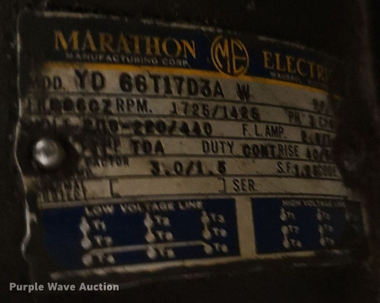 image for item DQ8594 1962 Aronson HD25 welding positioner