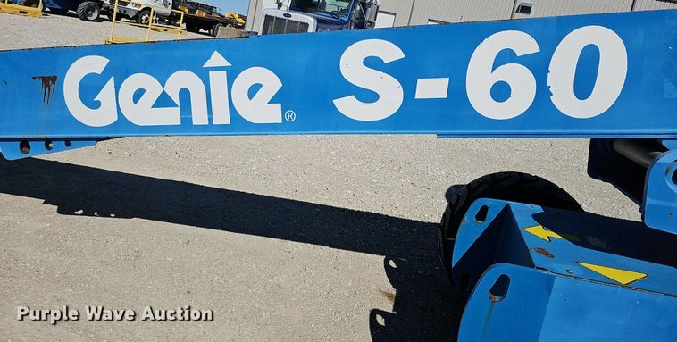 image for item DQ8599 2008 Genie S-60 boom lift
