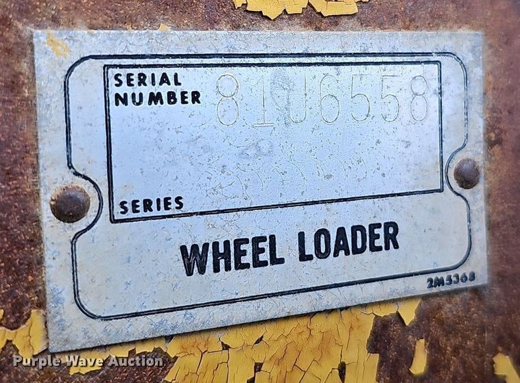 image for item DQ8611 1974 Caterpillar 950 wheel loader