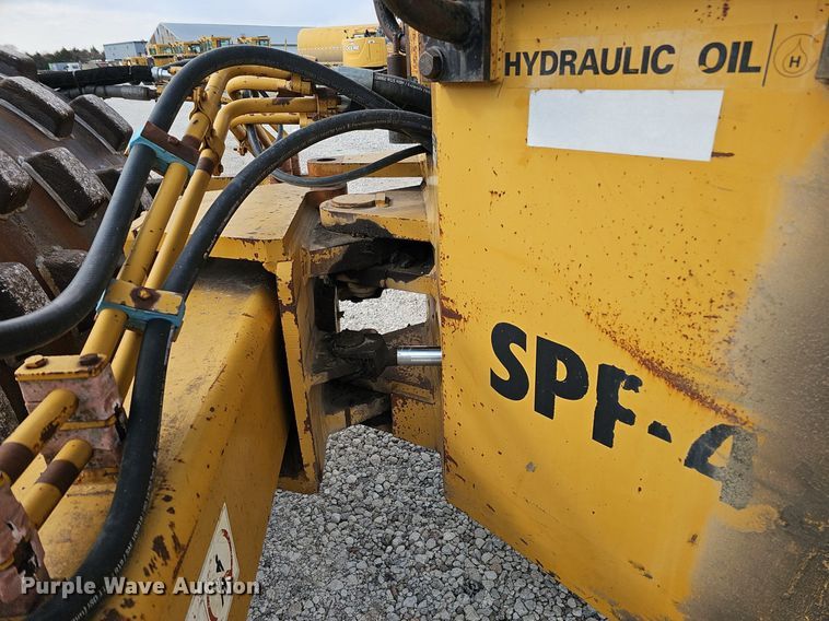 image for item DQ8614 1986 Ingersoll Rand SPF-48 single drum vibratory roller