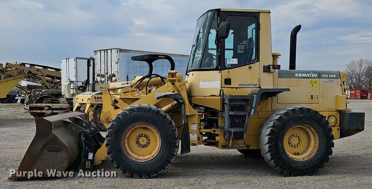 image for item DQ8620 1999 Komatsu WA180-3L wheel loader