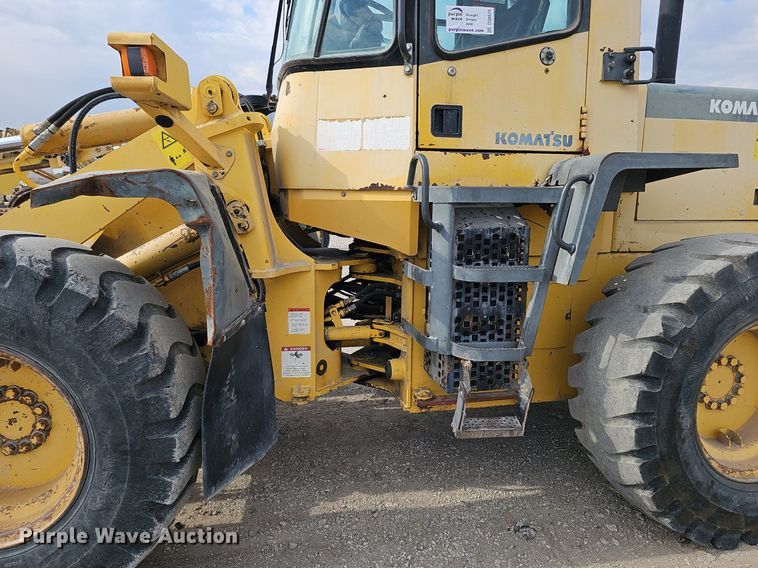 image for item DQ8620 1999 Komatsu WA180-3L wheel loader