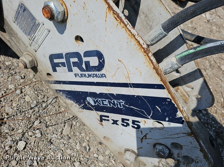 image for item DQ8627 FRD FX55WB-50 skid steer breaker