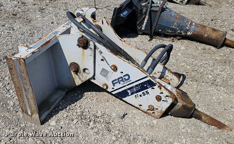 image for item DQ8629 FRD FX55WB-50 skid steer breaker